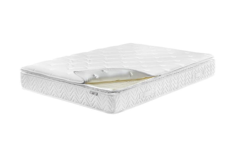 Luxusa Skummadrass 140x200 cm med Avtagbart trekk - Beige - Møbler - Senger - Madrasser - Skummadrass