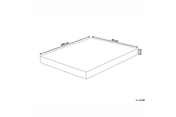 Skummadrass Vit - Møbler - Senger - Madrasser - Skummadrass
