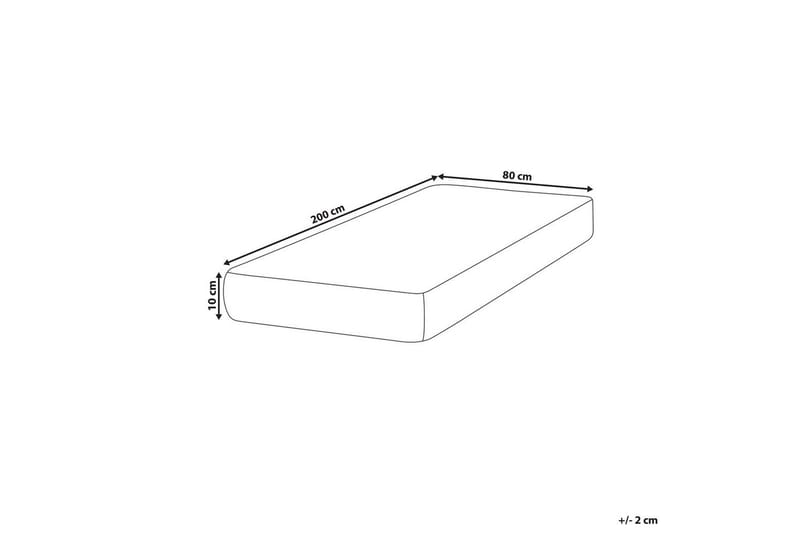 Skummadrass Precious 80x200 cm - 80x200 cm - Møbler - Senger - Madrasser - Skummadrass