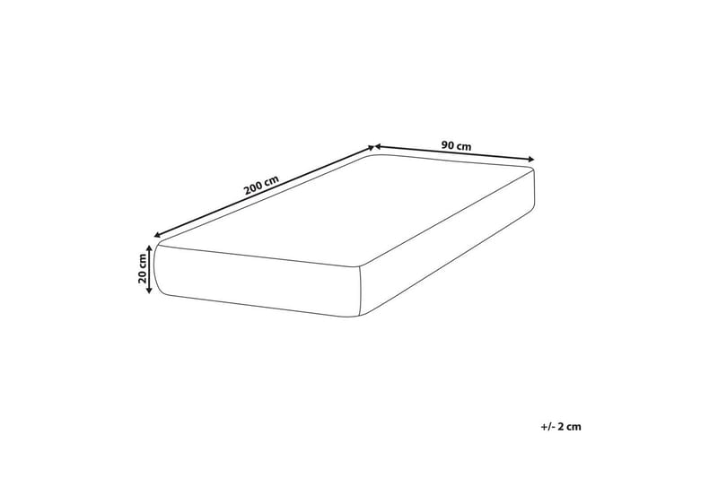 Skummadrass Precious 90x200 cm - 90x200 cm - Møbler - Senger - Madrasser - Skummadrass