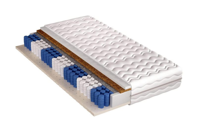 Atlanta Madrass 200x90x20 cm, Flerfarget