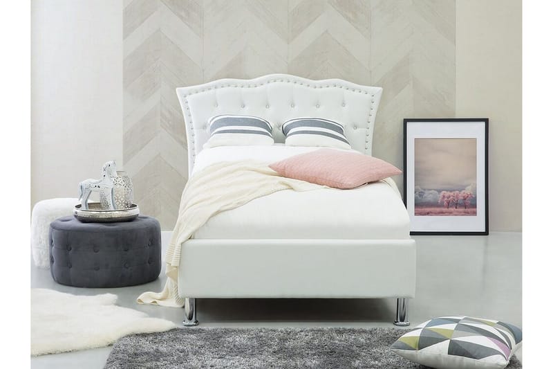 Brathay Springfjærmadrass Fast 90x200 cm - Hvit - Møbler - Senger - Madrasser - Rammemadrass & springfjærmadrass