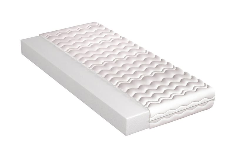 Dinari Madrass 80x180 cm - Hvit - Møbler - Senger - Madrasser - Rammemadrass & springfjærmadrass