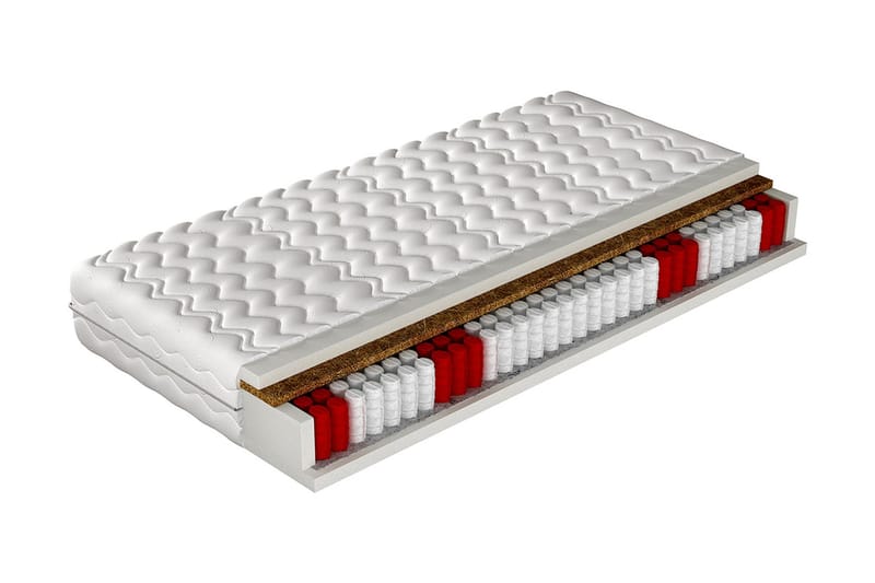 Eskada Madrass 200x120x19 cm - Møbler - Senger - Madrasser - Rammemadrass & springfj�ærmadrass