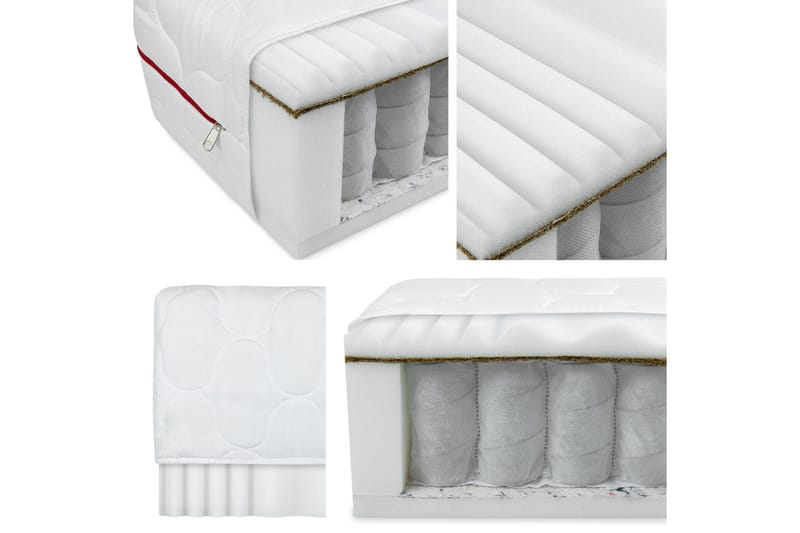Fema Madrass 200x140x18 cm - 140x200 - Møbler - Senger - Madrasser - Rammemadrass & springfjærmadrass