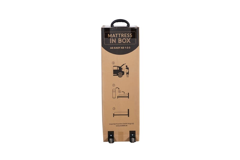 Fjermadrass HARMONY TOPPOCKET 90x200xH33cm - Hvit/Grå - Møbler - Senger - Madrasser - Overmadrass