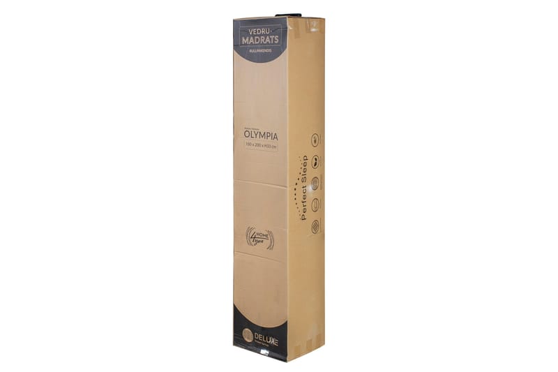Fjermadrass HARMONY TOPPOCKET 90x200xH33cm - Hvit/Grå - Møbler - Senger - Madrasser - Overmadrass