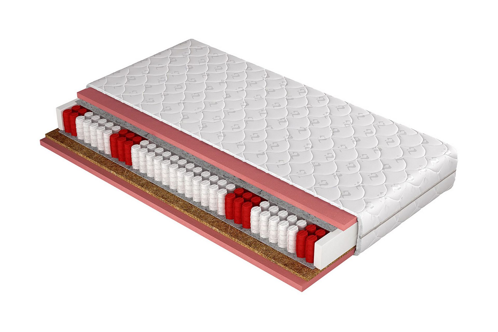 Guntorp Madrass 120x200 cm - Hvit