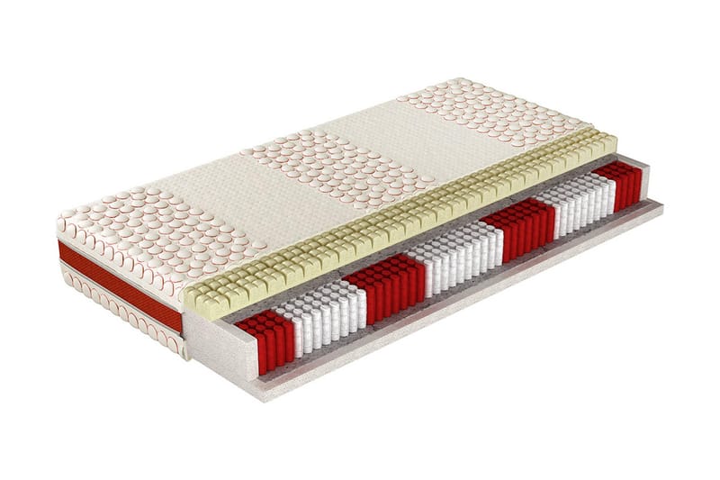 Jasmin Madrass 200x80x24 cm - Møbler - Senger - Madrasser - Rammemadrass & springfjærmadrass