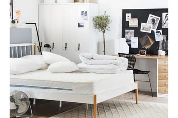 Kathaleya Springfjærmadrass 160x200 cm Mediumfast - Hvit - Møbler - Senger - Madrasser - Rammemadrass & springfjærmadrass