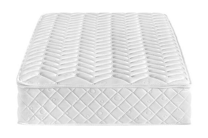 Kathaleya Springfjærmadrass 90x200 cm Fast - Hvit - Møbler - Senger - Madrasser - Rammemadrass & springfjærmadrass