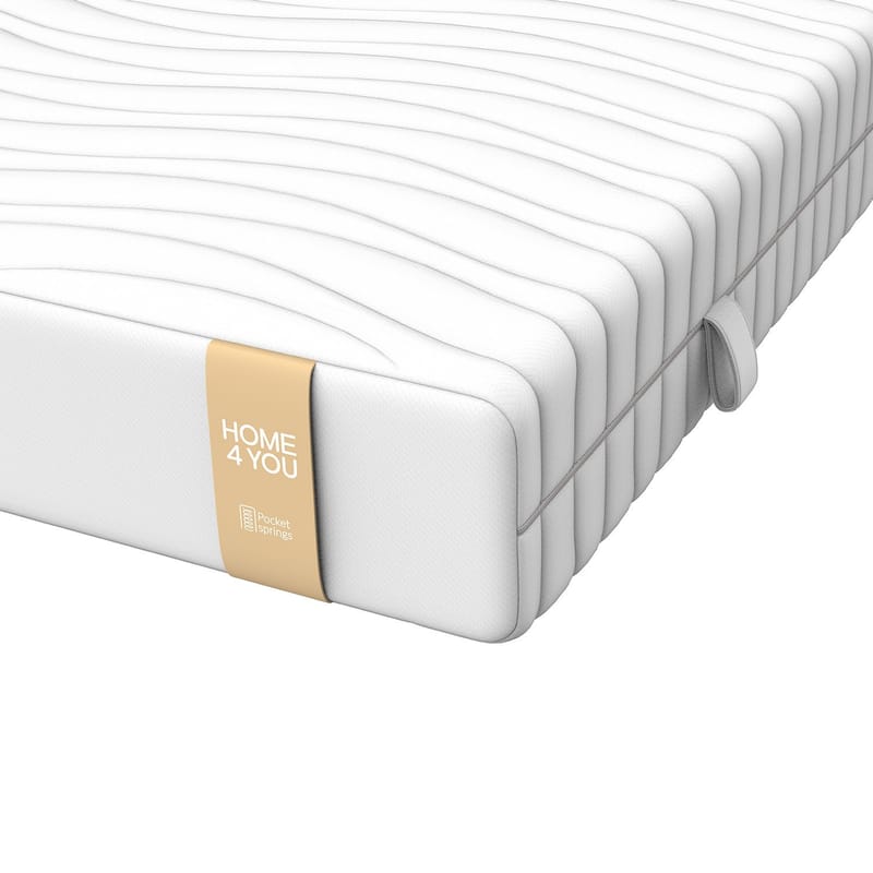 Springfjærmadrass Kuka Duo Delux 160x200x26 cm - Møbler - Senger - Madrasser - Overmadrass