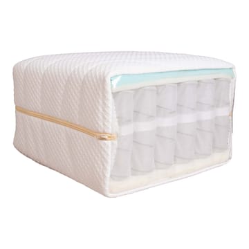Springfjærmadrass Kuka Duo Delux 160x200x26 cm - Møbler - Senger - Madrasser - Overmadrass
