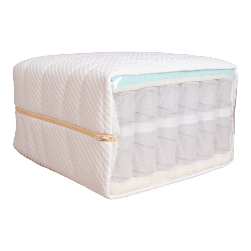 Springfjærmadrass Kuka Duo Delux 160x200x26 cm - Møbler - Senger - Madrasser - Overmadrass