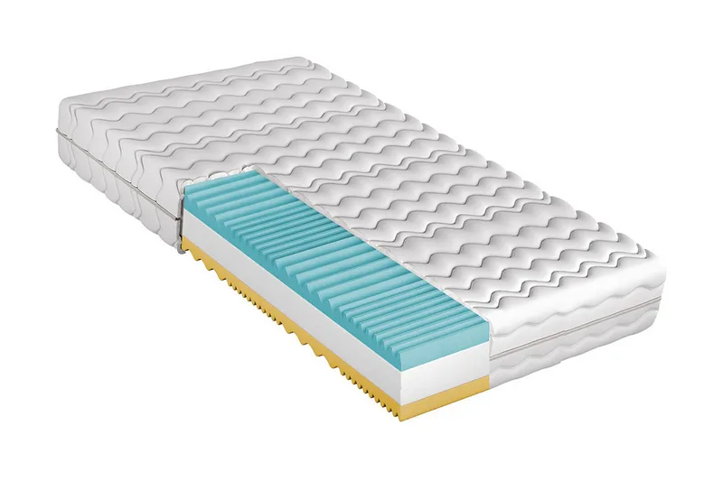 Madrass 140x200 Hvit, Hvit