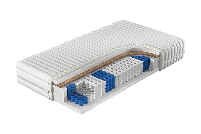 Madrass 200x200, Hvit