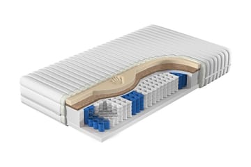 Madrass 80x200 - Hvit - Møbler - Senger - Madrasser - Rammemadrass & springfjærmadrass