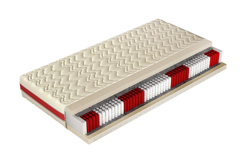 Molto Forte Madrass 200x180x20 cm - Møbler - Senger - Madrasser - Rammemadrass & springfjærmadrass
