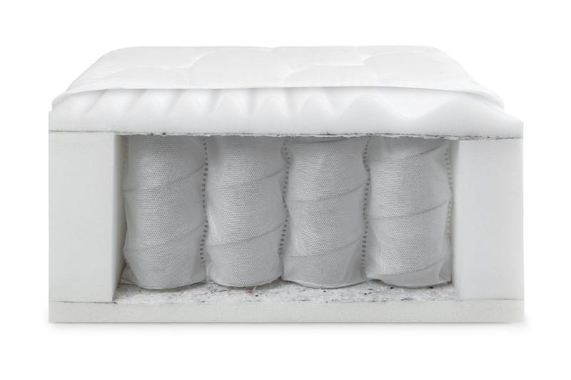 Resta Madrass 140x200 cm - Hvit - Møbler - Senger - Madrasser - Rammemadrass & springfjærmadrass