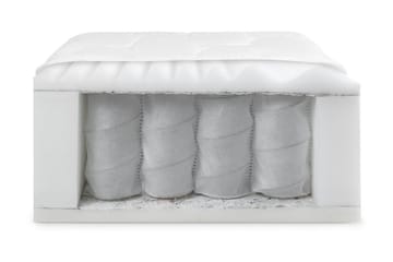 Resta Madrass 160x200 cm - Hvit - Møbler - Senger - Madrasser - Rammemadrass & springfjærmadrass