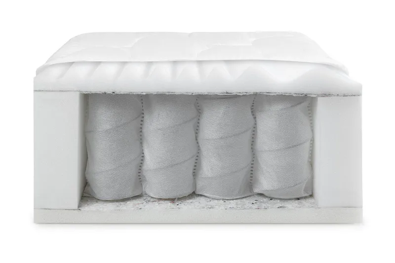 Resta Madrass 160x200 cm - Hvit - Møbler - Senger - Madrasser - Rammemadrass & springfjærmadrass