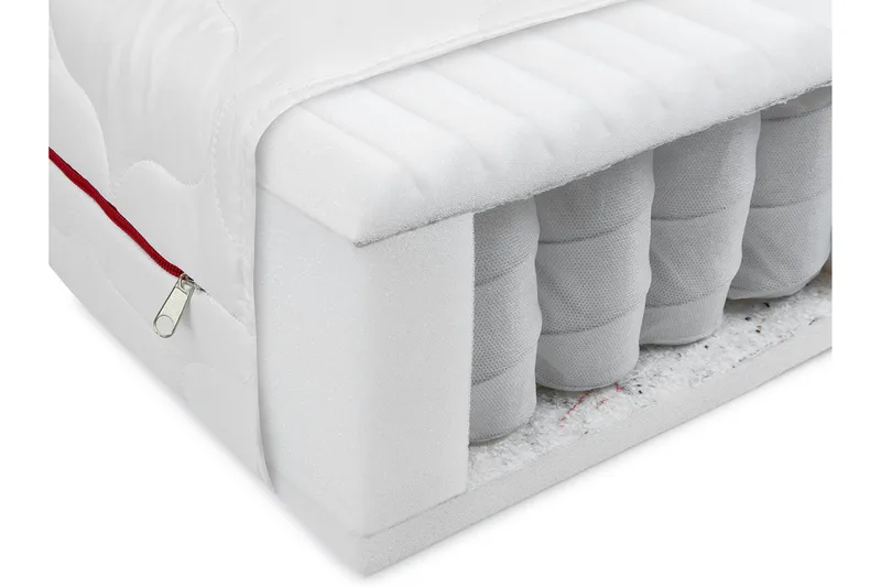 Resta Madrass 180x200 cm - Hvit - Møbler - Senger - Madrasser - Rammemadrass & springfjærmadrass