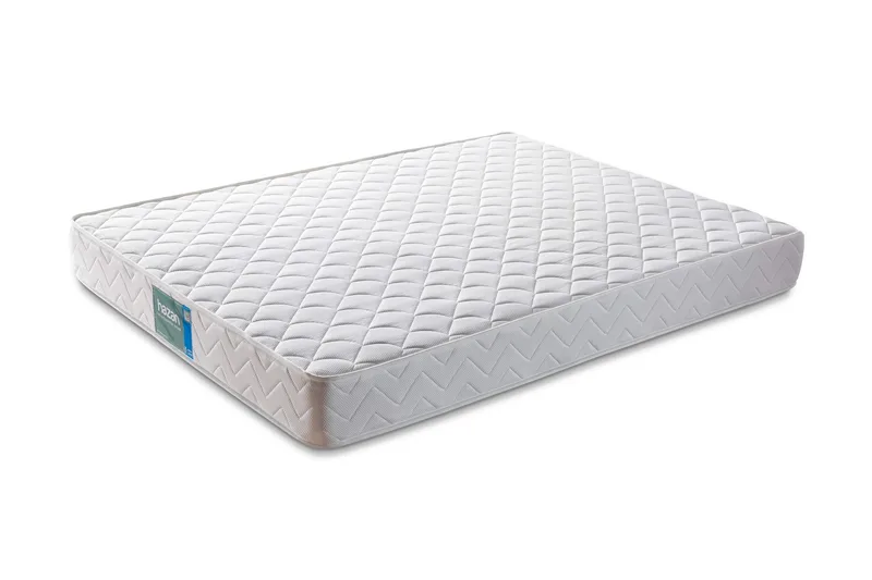 Springfjærmadrass 160x200 cm, Hvit