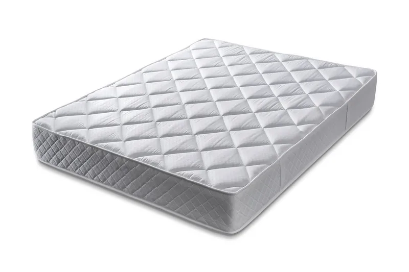 Springfjærmadrass 180x200 cm, Hvit