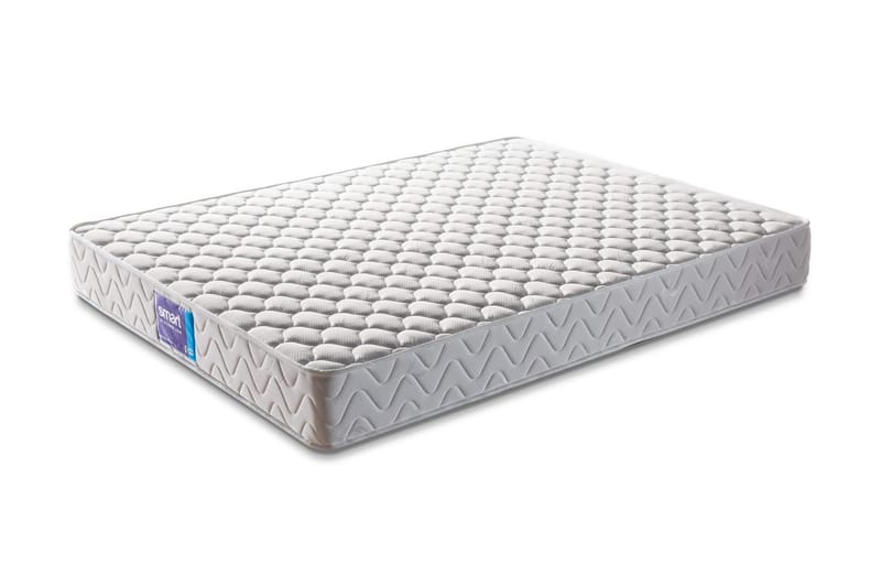 Springfjærmadrass 180x200 cm, Hvit