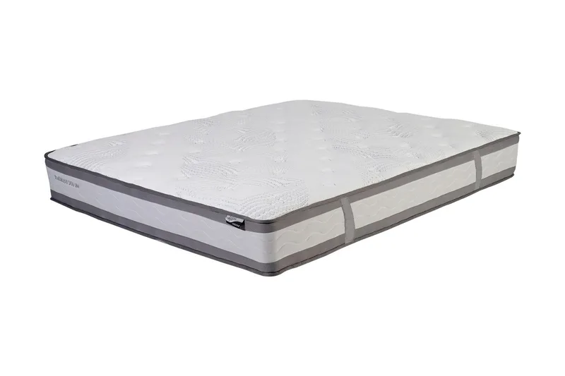 Springfjærmadrass Harmony Duo, Hvit/Grå