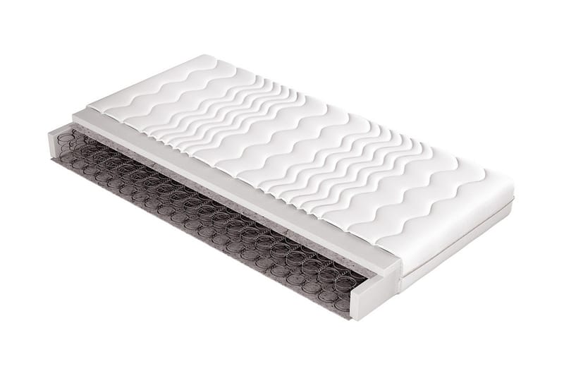 Steningsbo Madrass 180x200 cm Hvit, Hvit