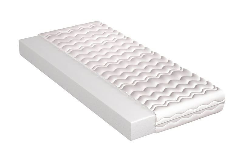 Tyland Madrass 80x190 cm - Hvit - Møbler - Senger - Madrasser - Rammemadrass & springfjærmadrass