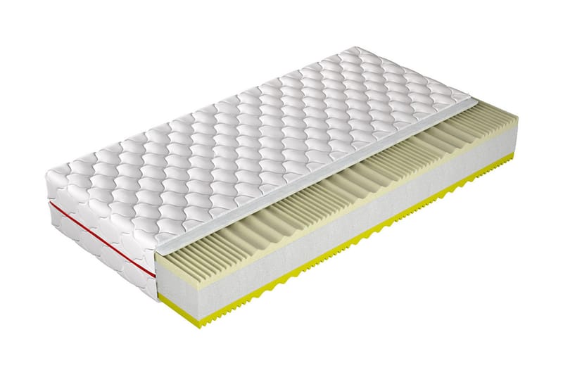 Visso Madrass 200x90x20 cm - Møbler - Senger - Madrasser - Rammemadrass & springfjærmadrass