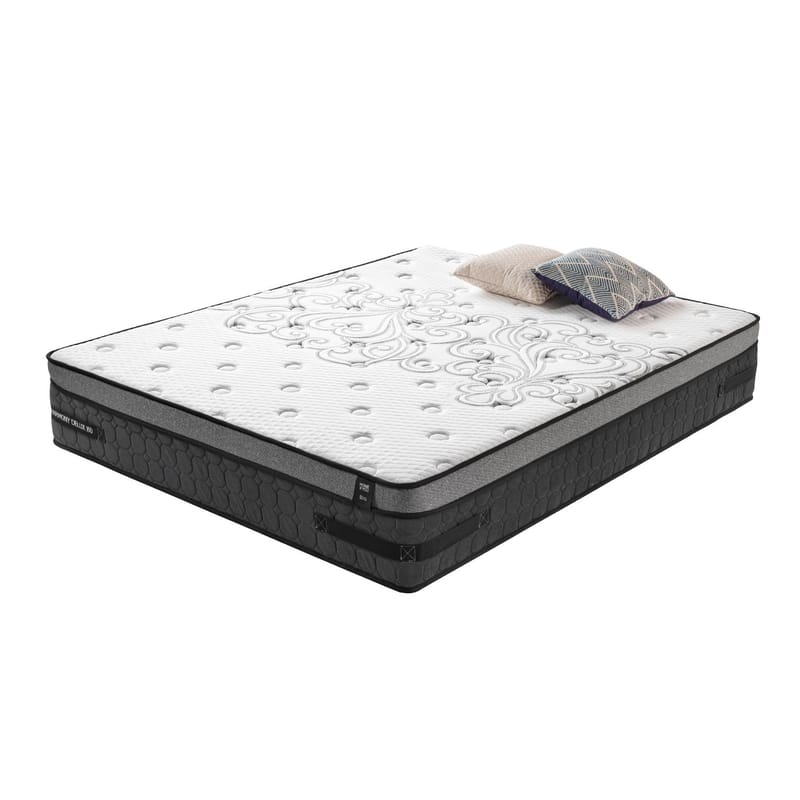 Springmadrass HOME4YOU Harmony Delux 180x200x30 cm - Møbler - Senger - Madrasser - Overmadrass