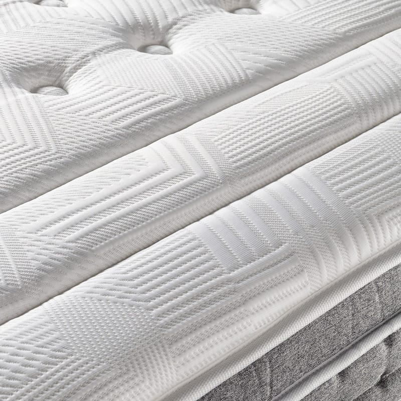 Springmadrass HOME4YOU Harmony Duo 7 soner 160x200x28 cm Vendbar - Møbler - Senger - Madrasser - Overmadrass