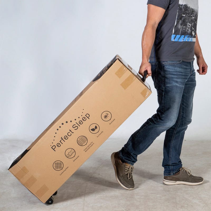 Springmadrass HOME4YOU Harmony Duo Bliss 160x200x28 cm vendbar - Møbler - Senger - Madrasser - Overmadrass