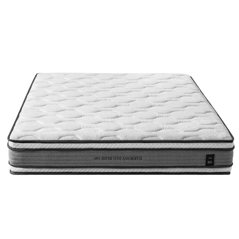 Springmadrass HOME4YOU Harmony Duo Bliss 160x200x28 cm vendbar - Møbler - Senger - Madrasser - Overmadrass