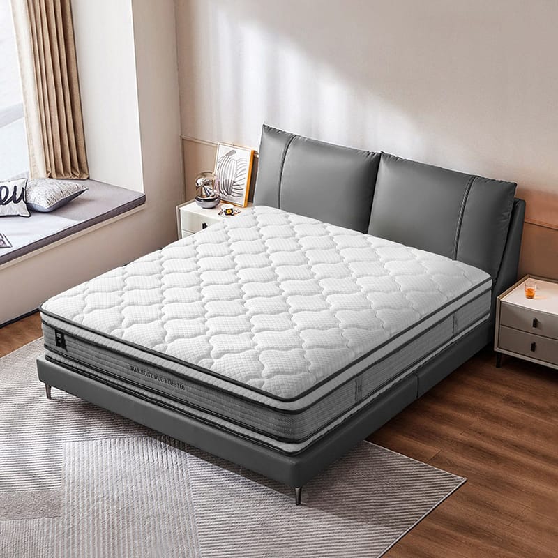 Springmadrass HOME4YOU Harmony Duo Bliss 160x200x28 cm vendbar - Møbler - Senger - Madrasser - Overmadrass