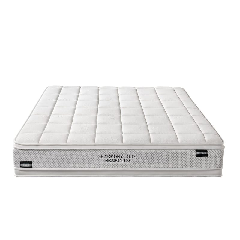 Springmadrass HOME4YOU Harmony Duo Season Vendbar 160x200x29 cm - Møbler - Senger - Madrasser - Overmadrass