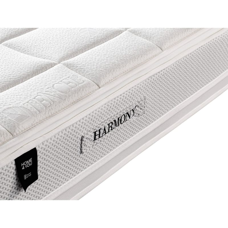 Springmadrass HOME4YOU Harmony Duo Season Vendbar 160x200x29 cm - Møbler - Senger - Madrasser - Overmadrass