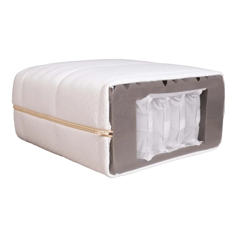 Springmadrass HOME4YOU Kuka Duo 11 soner 160x200x19 cm - Møbler - Senger - Madrasser - Overmadrass
