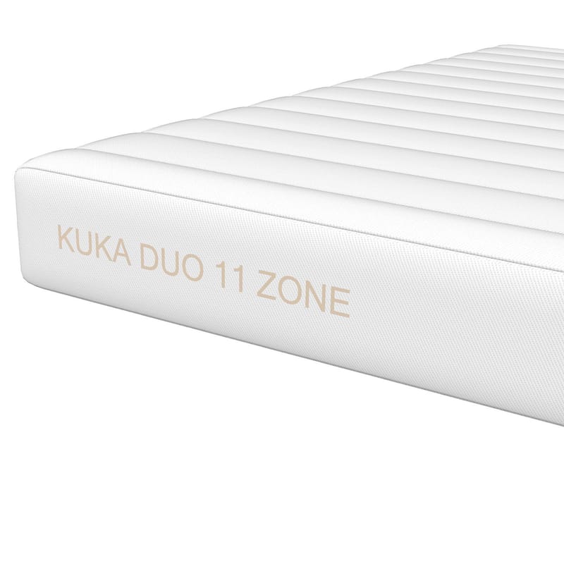 Springmadrass HOME4YOU Kuka Duo 11 soner 160x200x19 cm - Møbler - Senger - Madrasser - Overmadrass