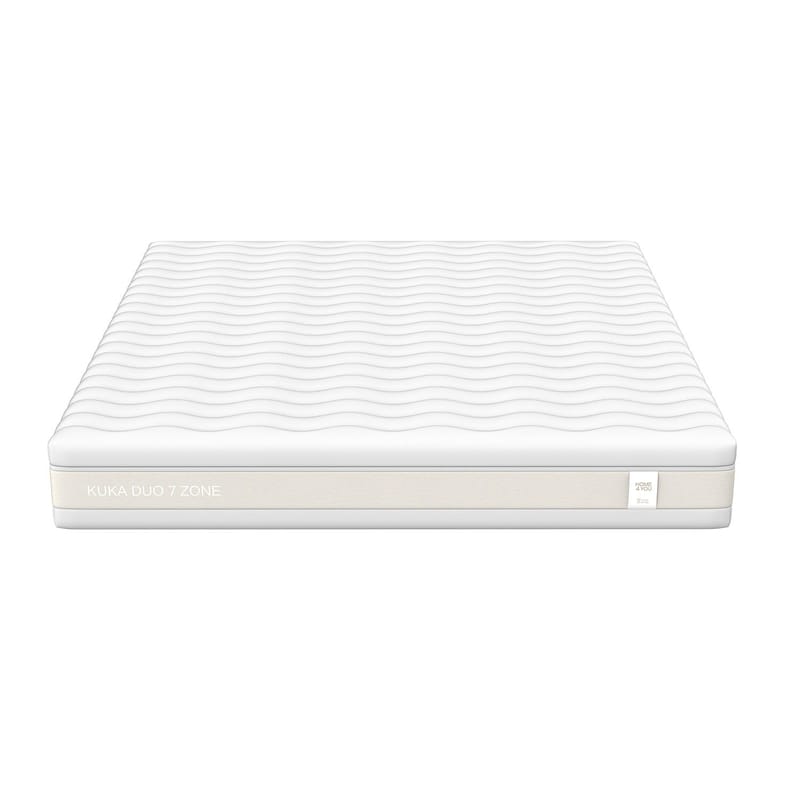 Springmadrass HOME4YOU Kuka Duo 7 soner 180x200x23 cm - Møbler - Senger - Madrasser - Overmadrass