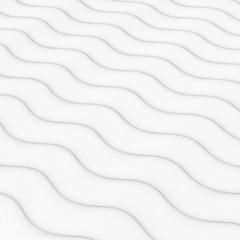 Springmadrass HOME4YOU Kuka Duo 7 soner 180x200x23 cm - Møbler - Senger - Madrasser - Overmadrass