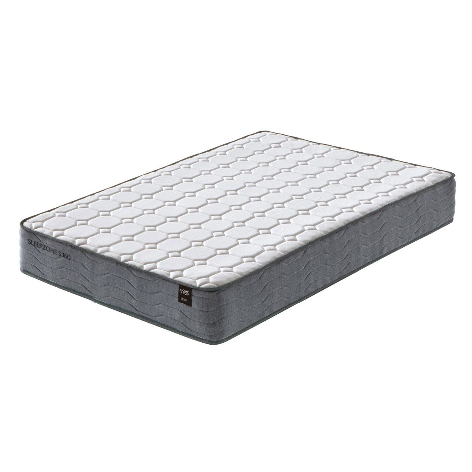 Springmadrass HOME4YOU Sleepzone S vendbar 160x200x20 cm -
