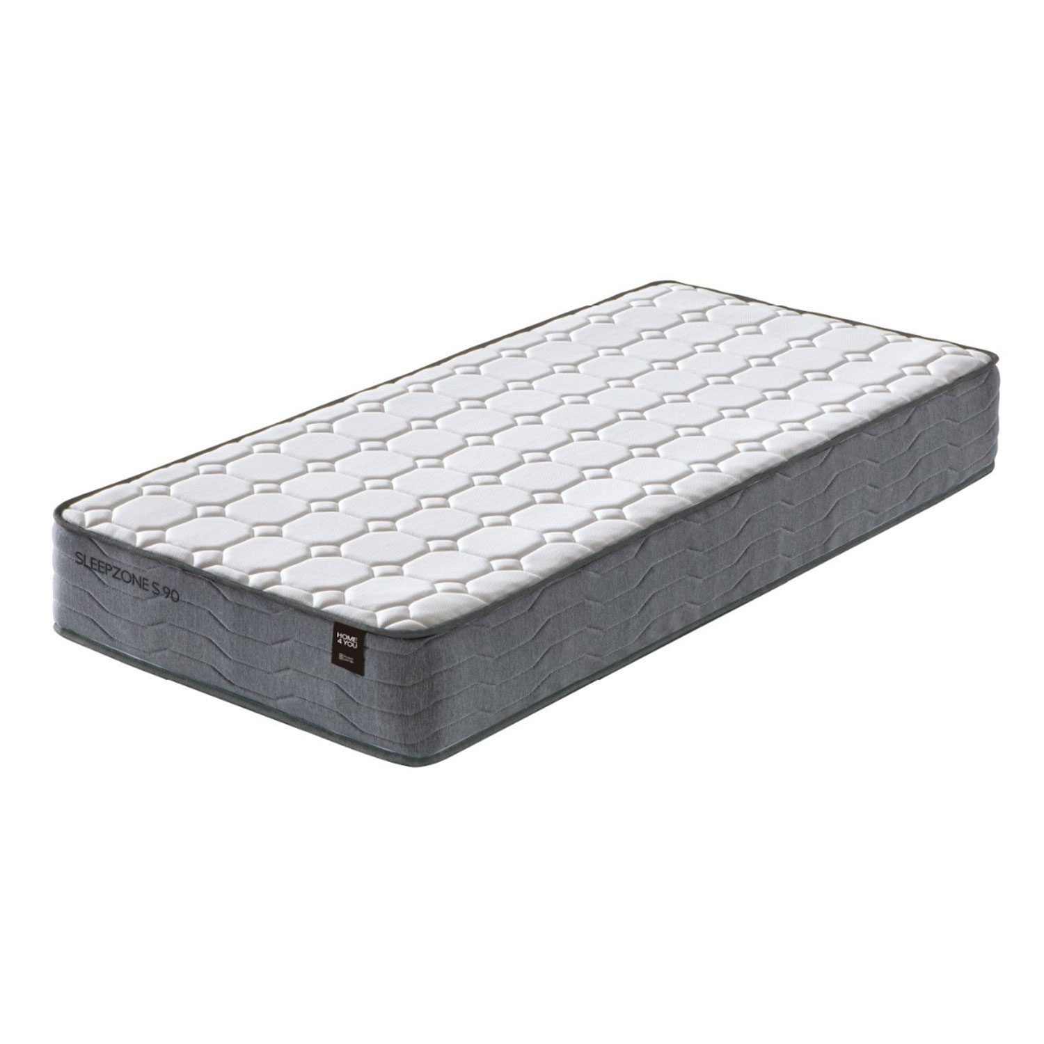 Springmadrass HOME4YOU Sleepzone S vendbar 90x200x20 cm -