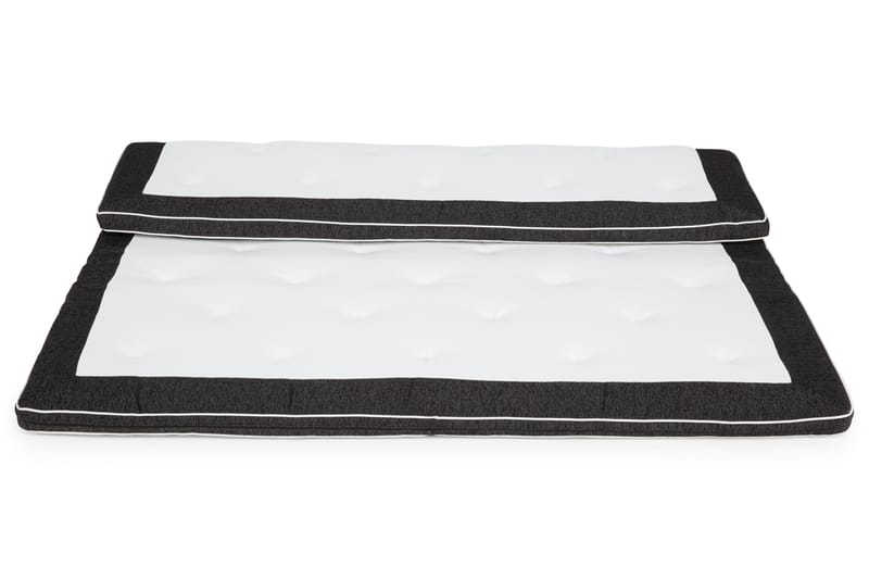Superior Lyx Madrass - 160 Svart - Møbler - Senger - Madrasser - Overmadrass