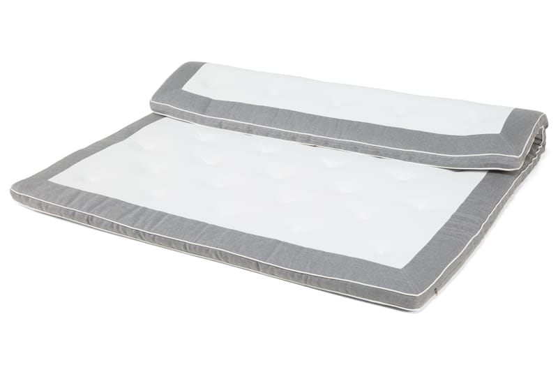 Superior Lyx Madrass Lysegrå - 140x200 - Møbler - Senger - Madrasser - Overmadrass