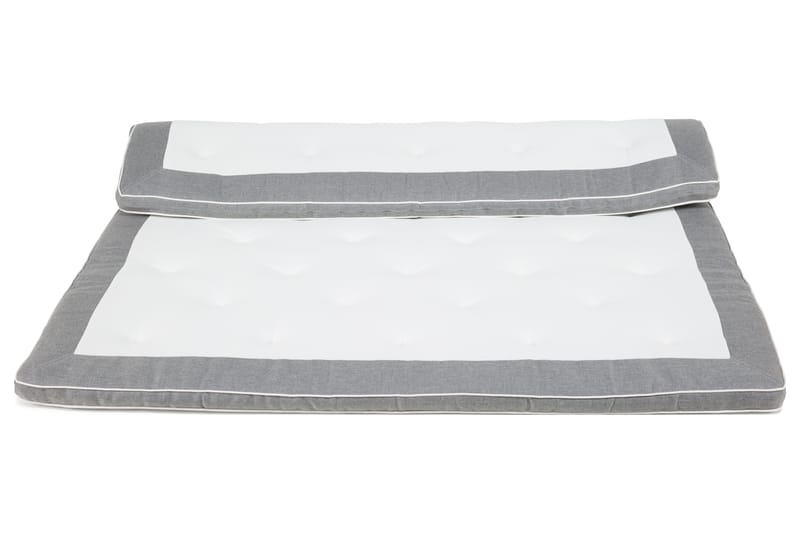 Superior Lyx Madrass Lysegrå - 160x200 - Møbler - Senger - Madrasser - Overmadrass