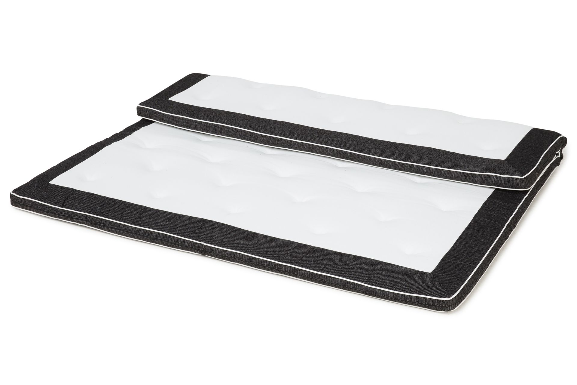 Superior Lyx Madrass Svart - 120x200 - Møbler - Senger - Madrasser - Overmadrass